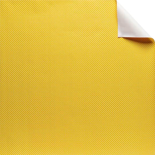Yellow &#x26; White Dotted Gift Wrap by Celebrate It&#x2122;